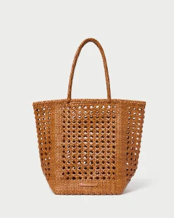 Loeffler Randall Angelo Timber Woven Leather Tote| Totes