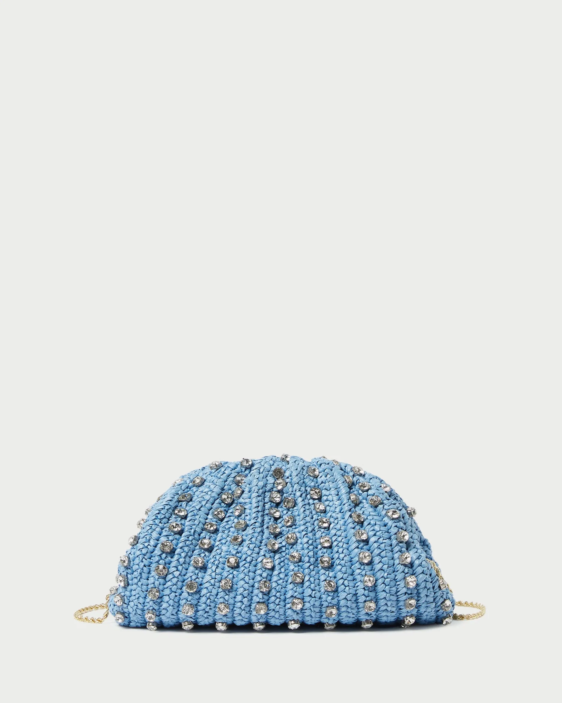 Loeffler Randall Bailey Blush/Crystal Dome Clutch| Clutches