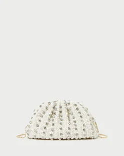 Loeffler Randall Bailey Blush/Crystal Dome Clutch| Clutches