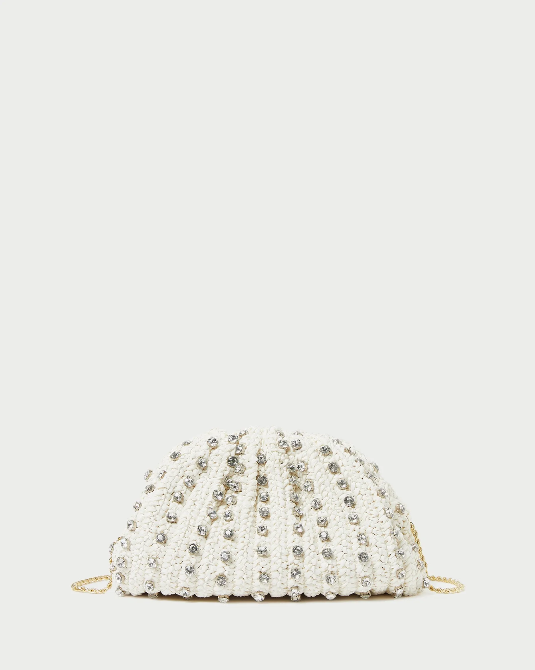 Loeffler Randall Bailey Blush/Crystal Dome Clutch| Clutches