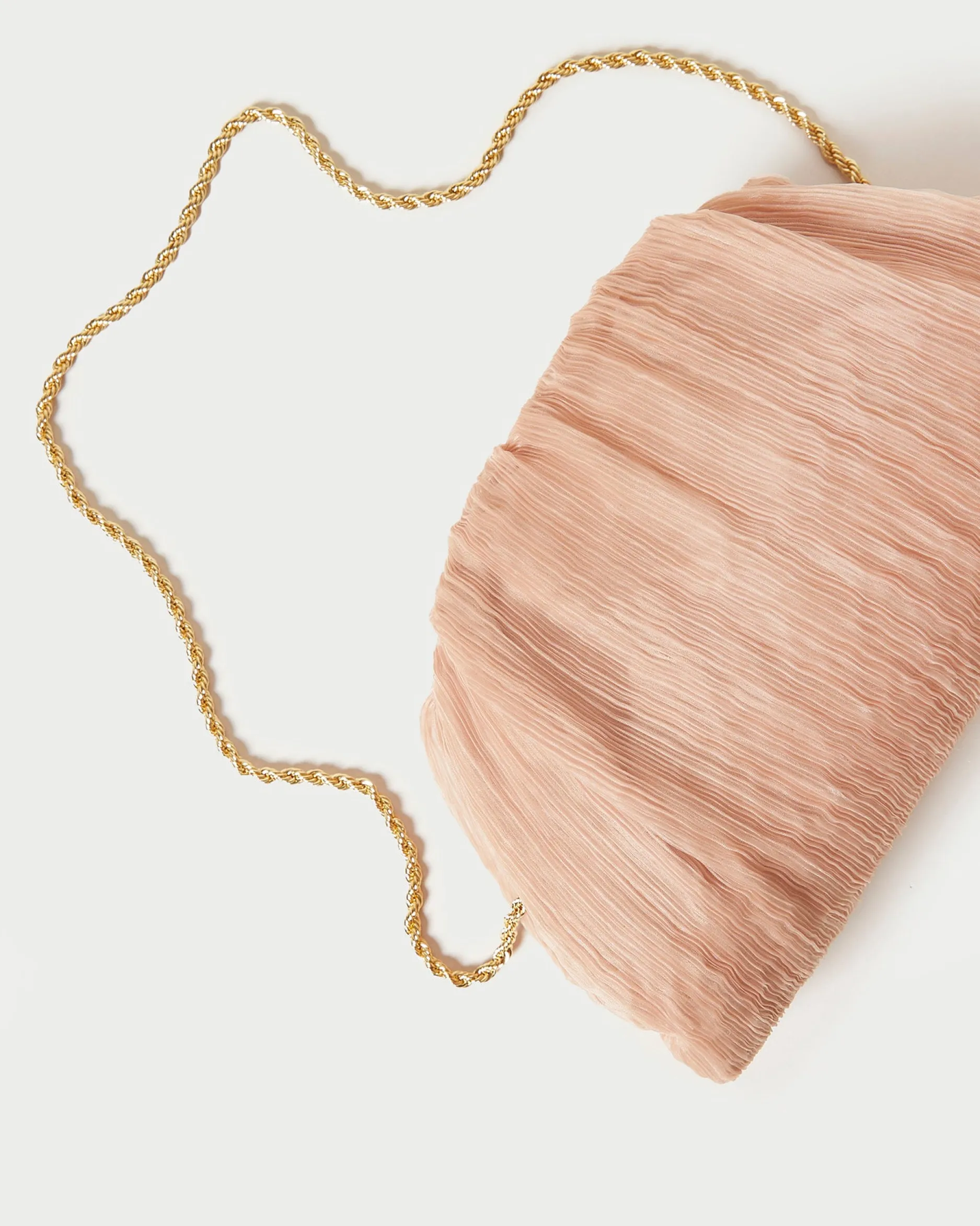 Loeffler Randall Bailey Blush/Crystal Dome Clutch| Clutches