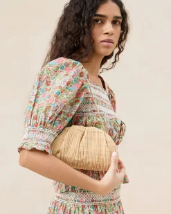 Loeffler Randall Bailey Pleated Dome Clutch| Clutches