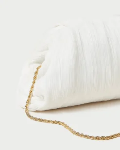 Loeffler Randall Bailey Pleated Dome Clutch| SOMETHING BLUE|FOR THE BRIDE