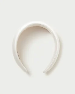 Loeffler Randall Bellamy Satin Headband| FOR THE BRIDE|Accessories