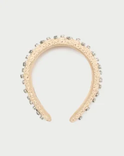 Loeffler Randall Bellamy Satin Headband| FOR THE BRIDE|Accessories