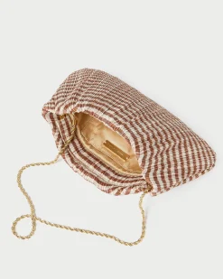 Loeffler Randall Brit Lamé Pleated Clutch| Clutches