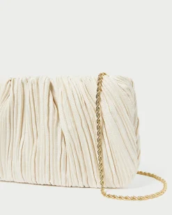 Loeffler Randall Brit Flat Pleated Clutch| SOMETHING BLUE|Clutches