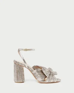 Loeffler Randall Camellia Pleated Bow Heel| FOR THE GUESTS|FOR THE BRIDE