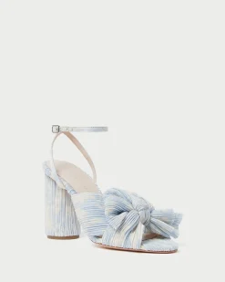 Loeffler Randall Camellia Pleated Bow Heel| FOR THE GUESTS|FOR THE BRIDE