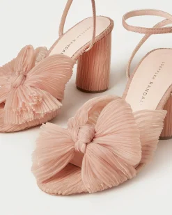 Loeffler Randall Camellia Pleated Bow Heel| FOR THE GUESTS|FOR THE BRIDE