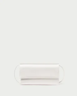 Loeffler Randall Charlee Satin Shoulder Bag| SOMETHING BLUE|Event Essentials