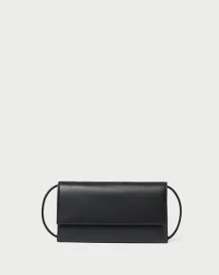 Loeffler Randall Charlee Satin Shoulder Bag| SOMETHING BLUE|Event Essentials