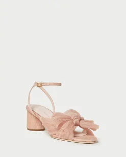 Loeffler Randall Dahlia Pleated Bow Heel| SOMETHING BLUE|FOR THE BRIDE