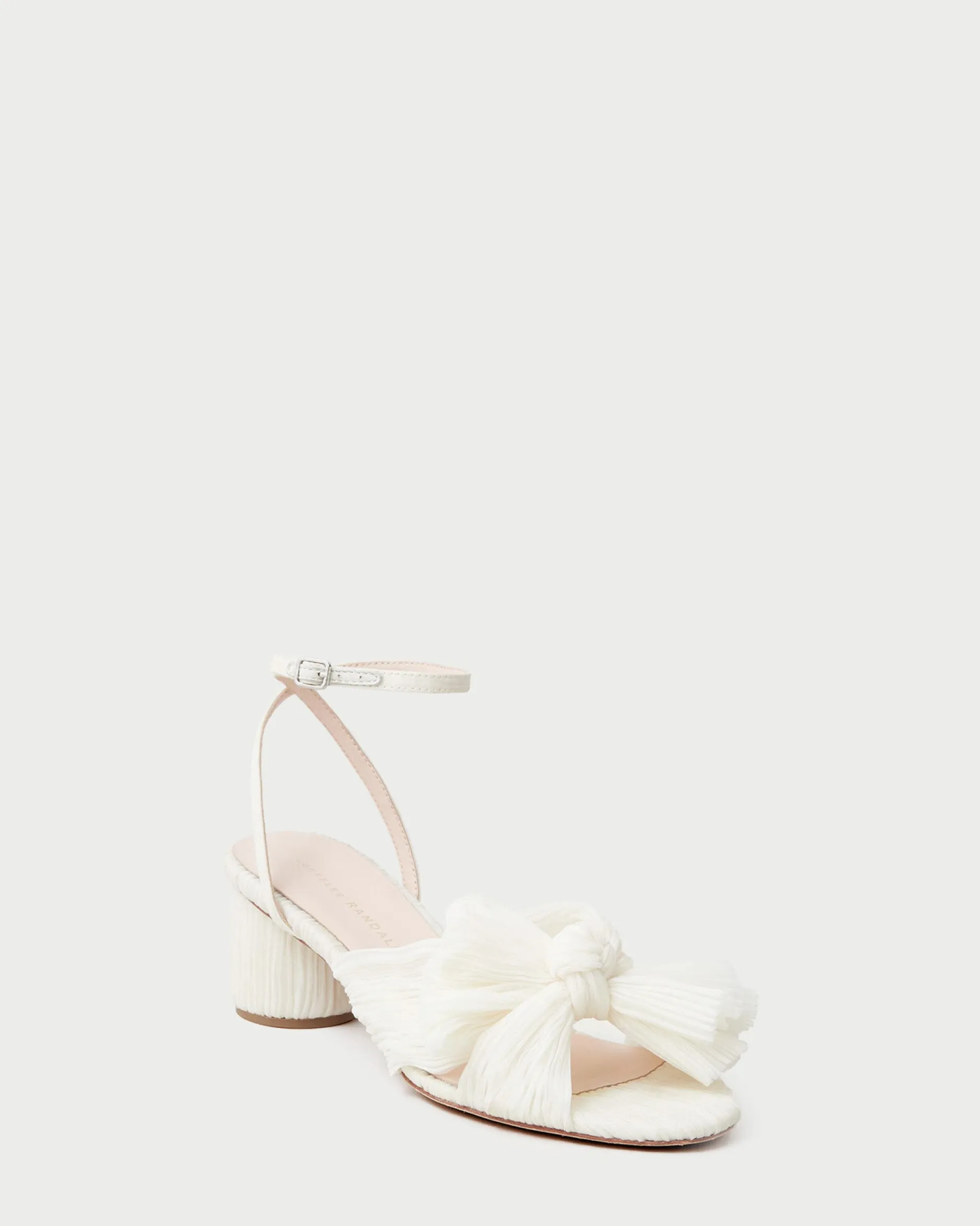 Loeffler Randall Dahlia Pleated Bow Heel| FOR THE GUESTS|FOR THE BRIDE