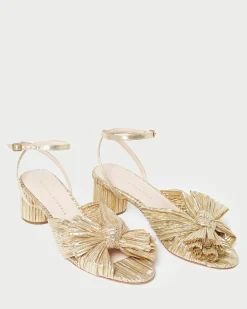 Loeffler Randall Dahlia White Lace Bow Heel| SOMETHING BLUE|FOR THE BRIDE