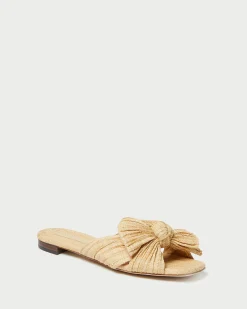 Loeffler Randall Daphne Bow Slide| Flat Sandals