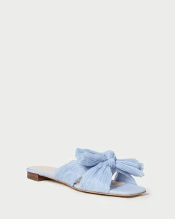 Loeffler Randall Daphne Bow Slide| Flat Sandals