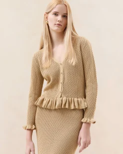 Loeffler Randall Delia Butter Crochet Skirt| FOR THE GUESTS|Matching Sets