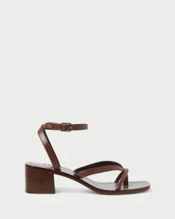 Loeffler Randall Eloise Leather Heeled Sandal| Casual Staples|Vacation Shop