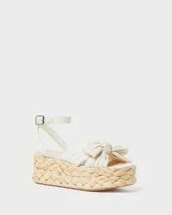 Loeffler Randall Gaby Pleated Bow Espadrille| Casual Staples|Event Essentials