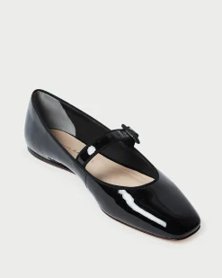 Loeffler Randall Ginger Brown Moiré Mary Jane| Jessie Loves|Flats & Loafers