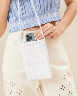 Loeffler Randall Grace Woven Crossbody| Vacation Shop|Crossbodies