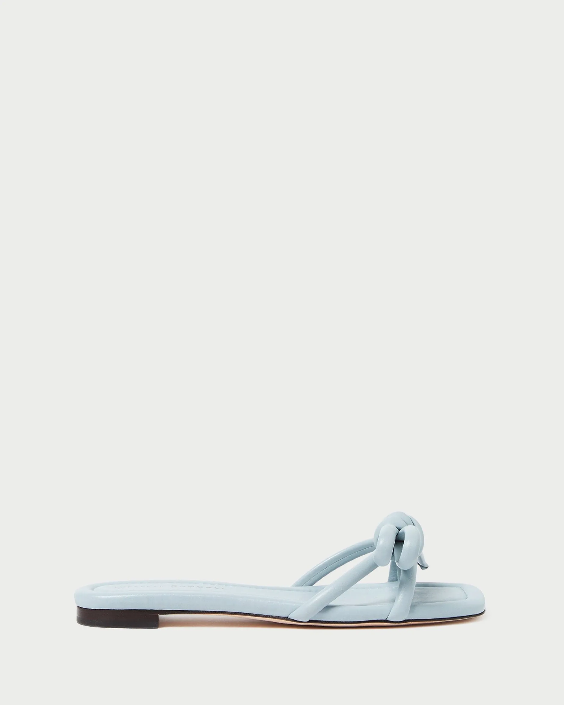 Loeffler Randall Hadley Leather Bow Sandal| SOMETHING BLUE|FOR THE BRIDE