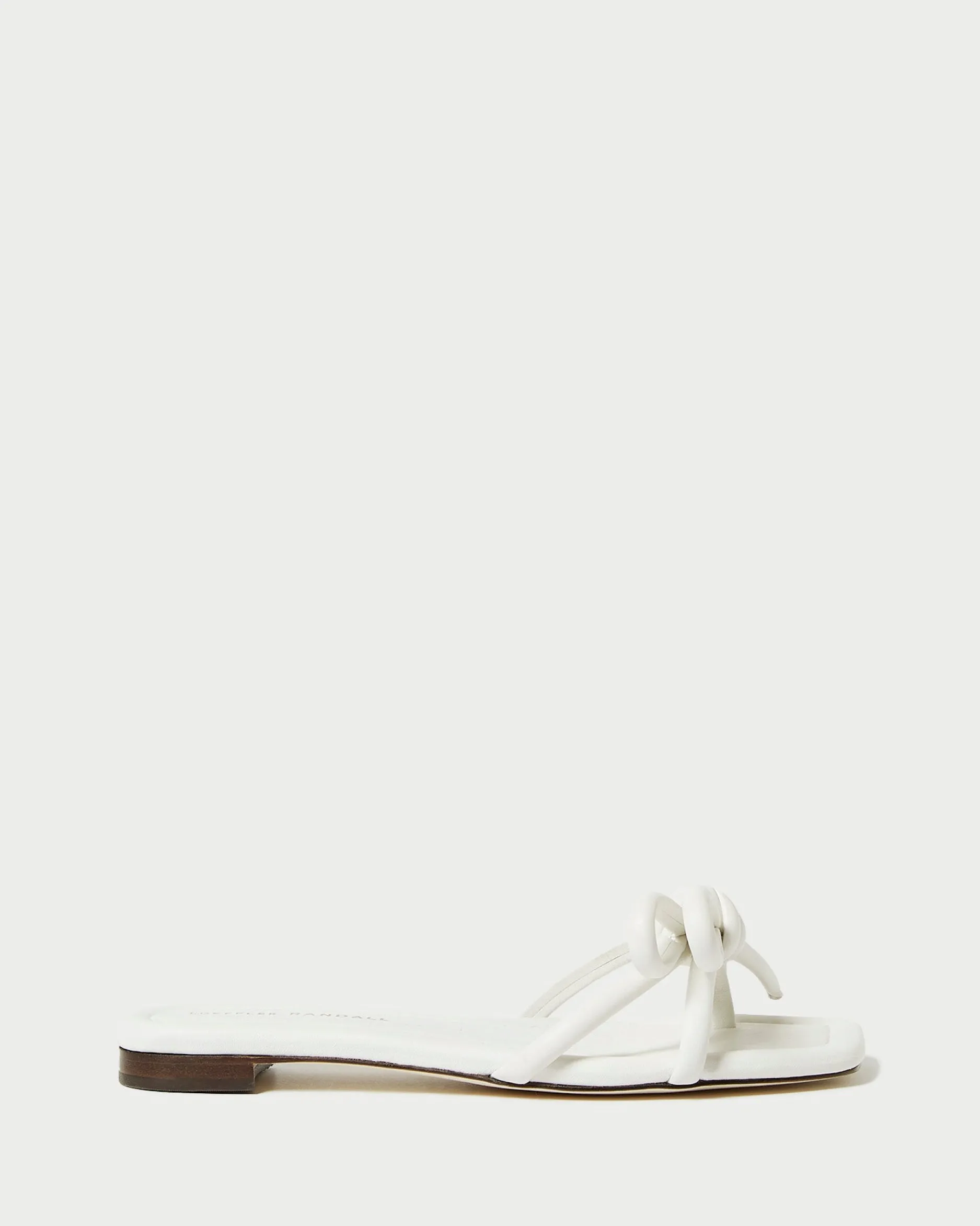 Loeffler Randall Hadley Leather Bow Sandal| SOMETHING BLUE|FOR THE BRIDE