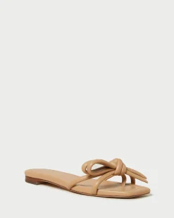 Loeffler Randall Hadley Brown Bow Sandal| Casual Staples|Vacation Shop