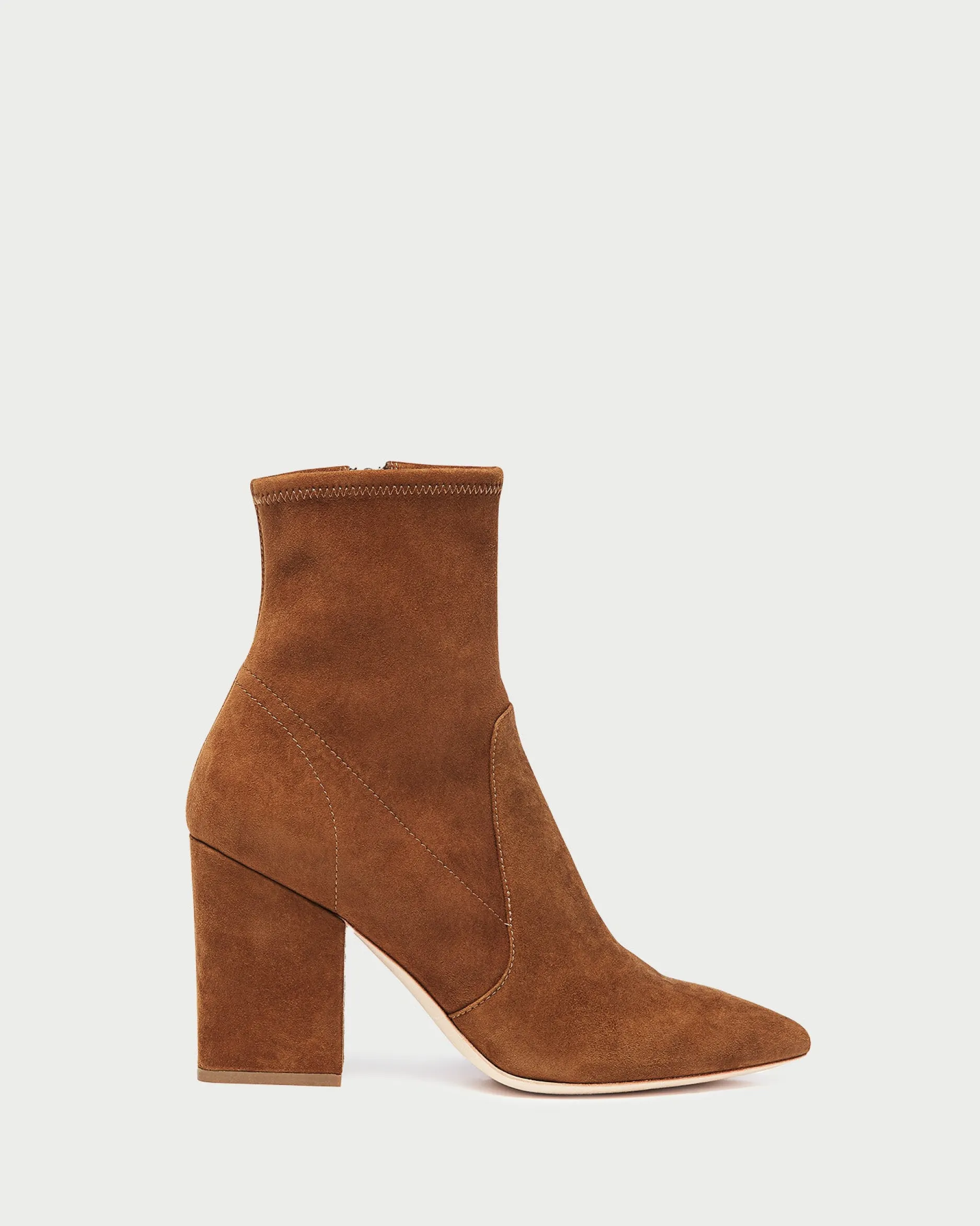 Loeffler Randall Isla Suede Slim Ankle Bootie| Boots