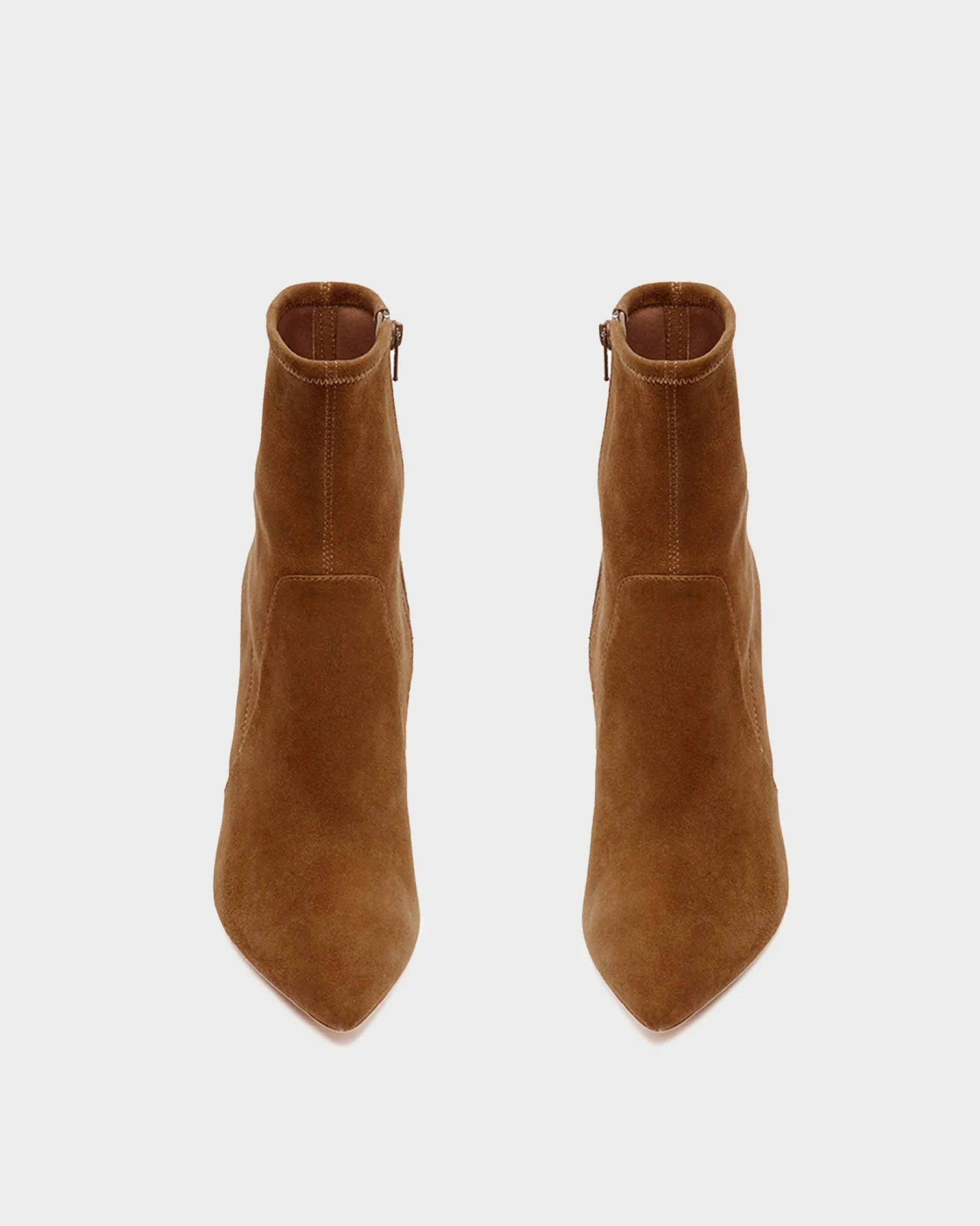 Loeffler Randall Isla Suede Slim Ankle Bootie| Boots