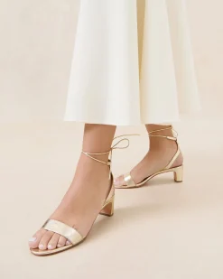 Loeffler Randall Jackie Mid Heel Sandal| FOR THE BRIDE|Heeled Sandals