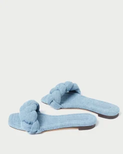 Loeffler Randall Joanna Braided Sandal| Flat Sandals