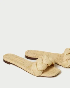 Loeffler Randall Joanna Braided Sandal| Flat Sandals
