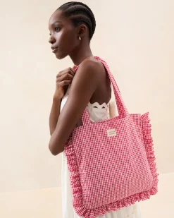 Loeffler Randall Justine Ruffle Tote| Totes