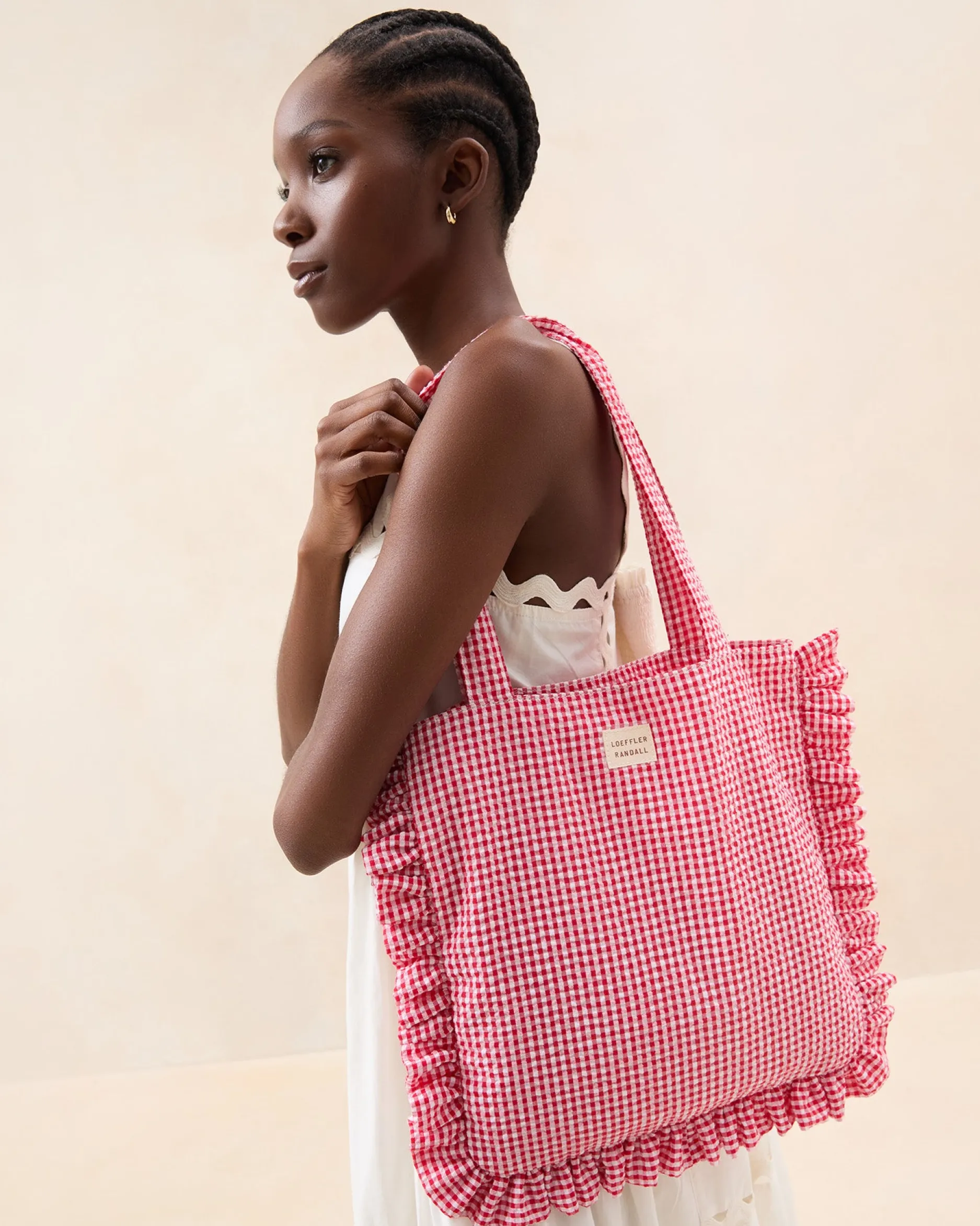 Loeffler Randall Justine Ruffle Tote| Totes