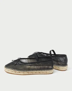 Loeffler Randall Kayla Mesh Ballet Espadrille| Casual Staples|Flats & Loafers