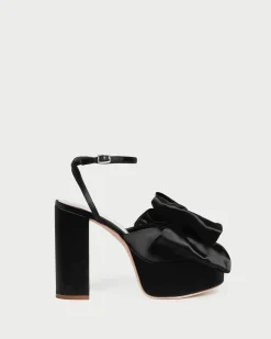 Loeffler Randall Kiki Satin Platform Sandal| Heeled Sandals