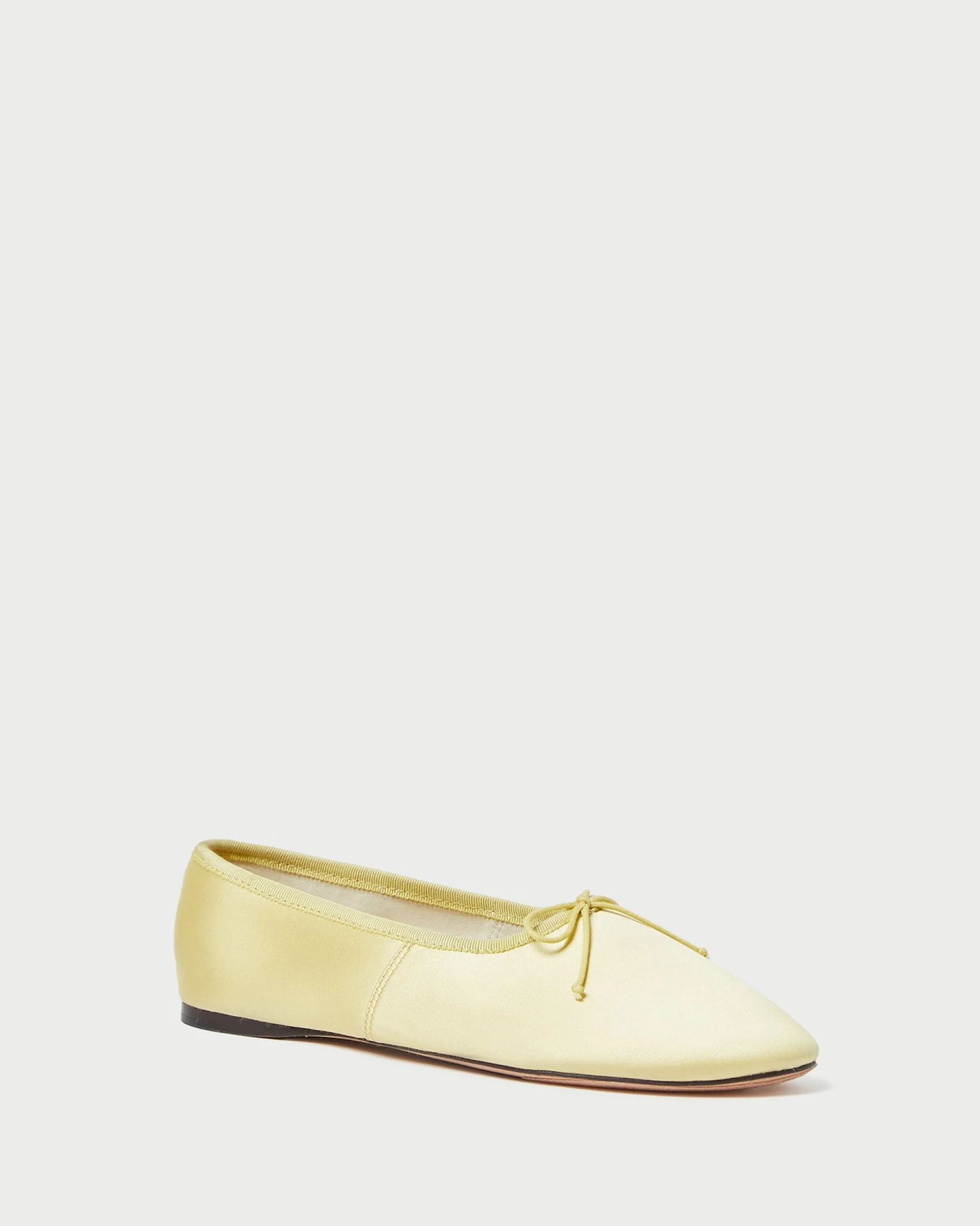 Loeffler Randall Landon Satin Ballet Flat| FOR THE BRIDE|Casual Staples