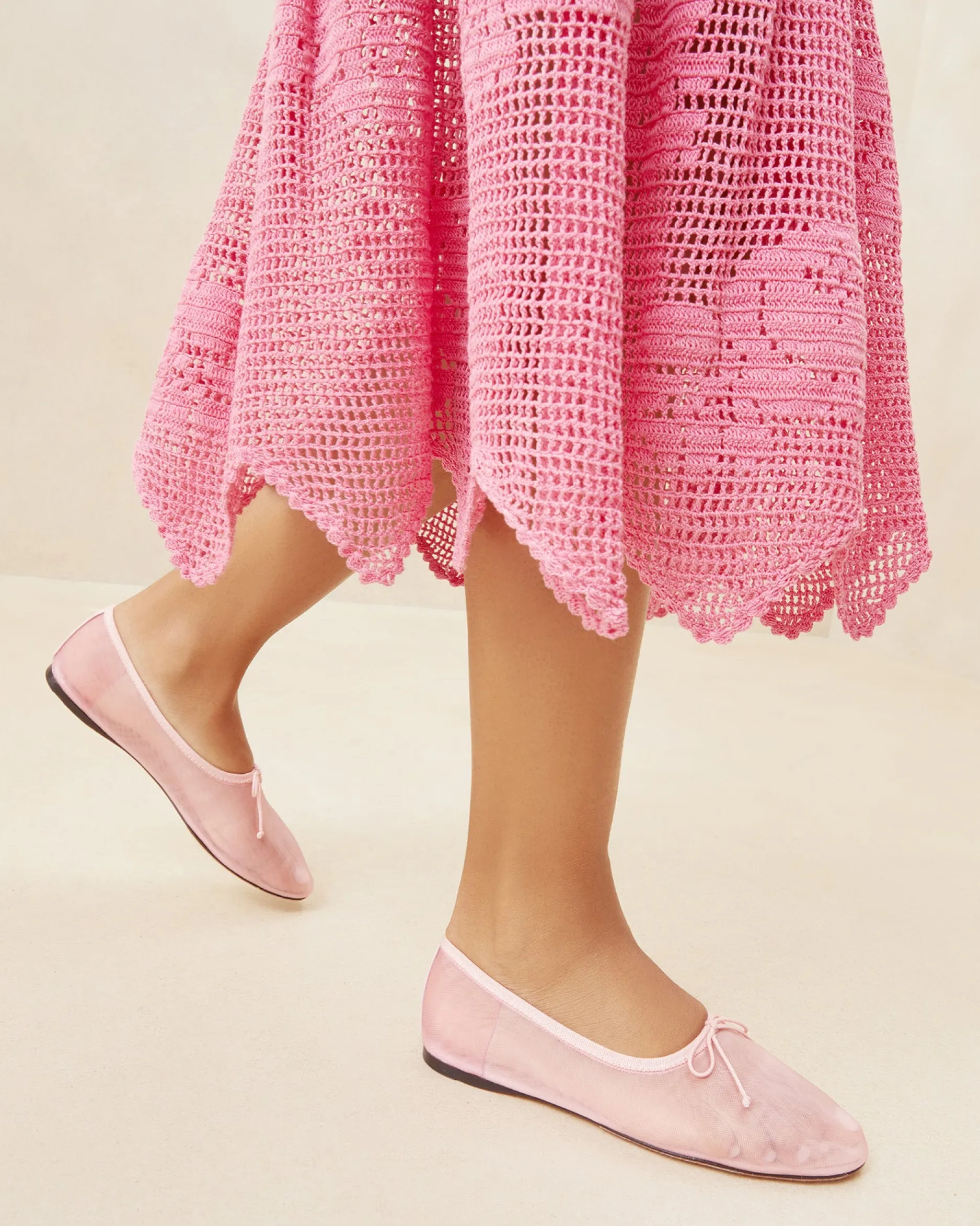 Loeffler Randall Landon Satin Ballet Flat| FOR THE BRIDE|Casual Staples