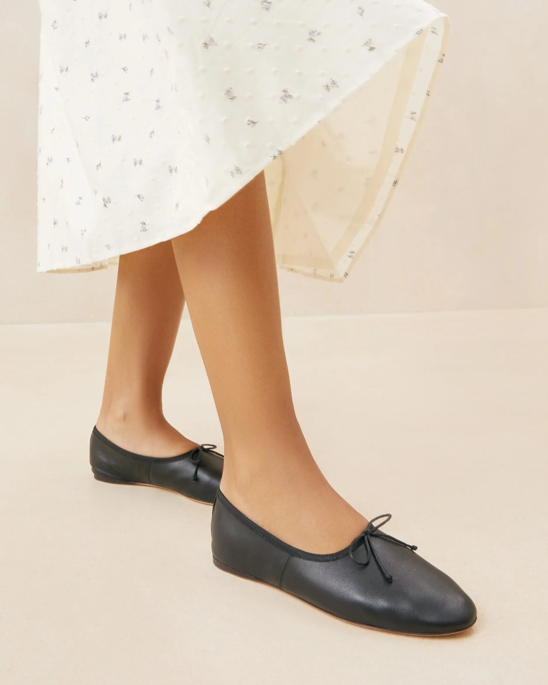 Loeffler Randall Landon Satin Ballet Flat| FOR THE BRIDE|Casual Staples