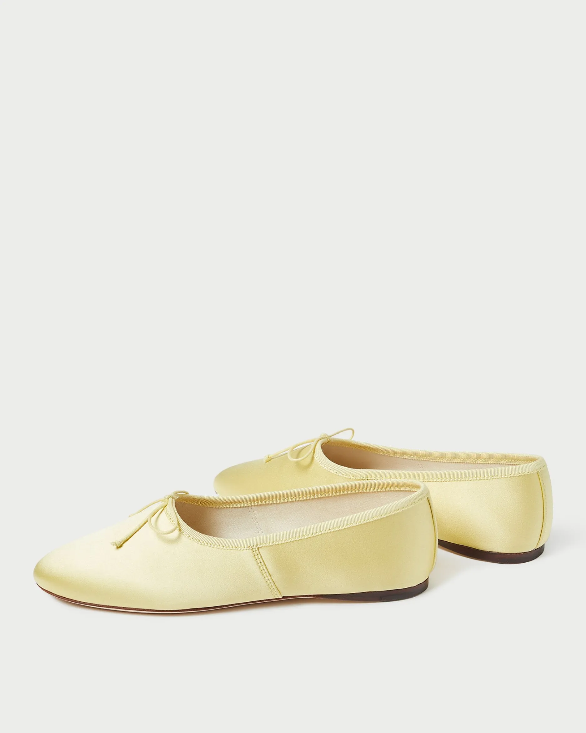 Loeffler Randall Landon Satin Ballet Flat| FOR THE BRIDE|Casual Staples