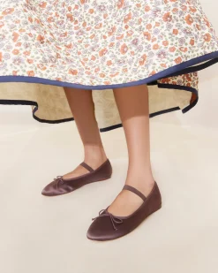 Loeffler Randall Leonie Caramel/Crystal Ballet Flat| FOR THE BRIDE|Casual Staples