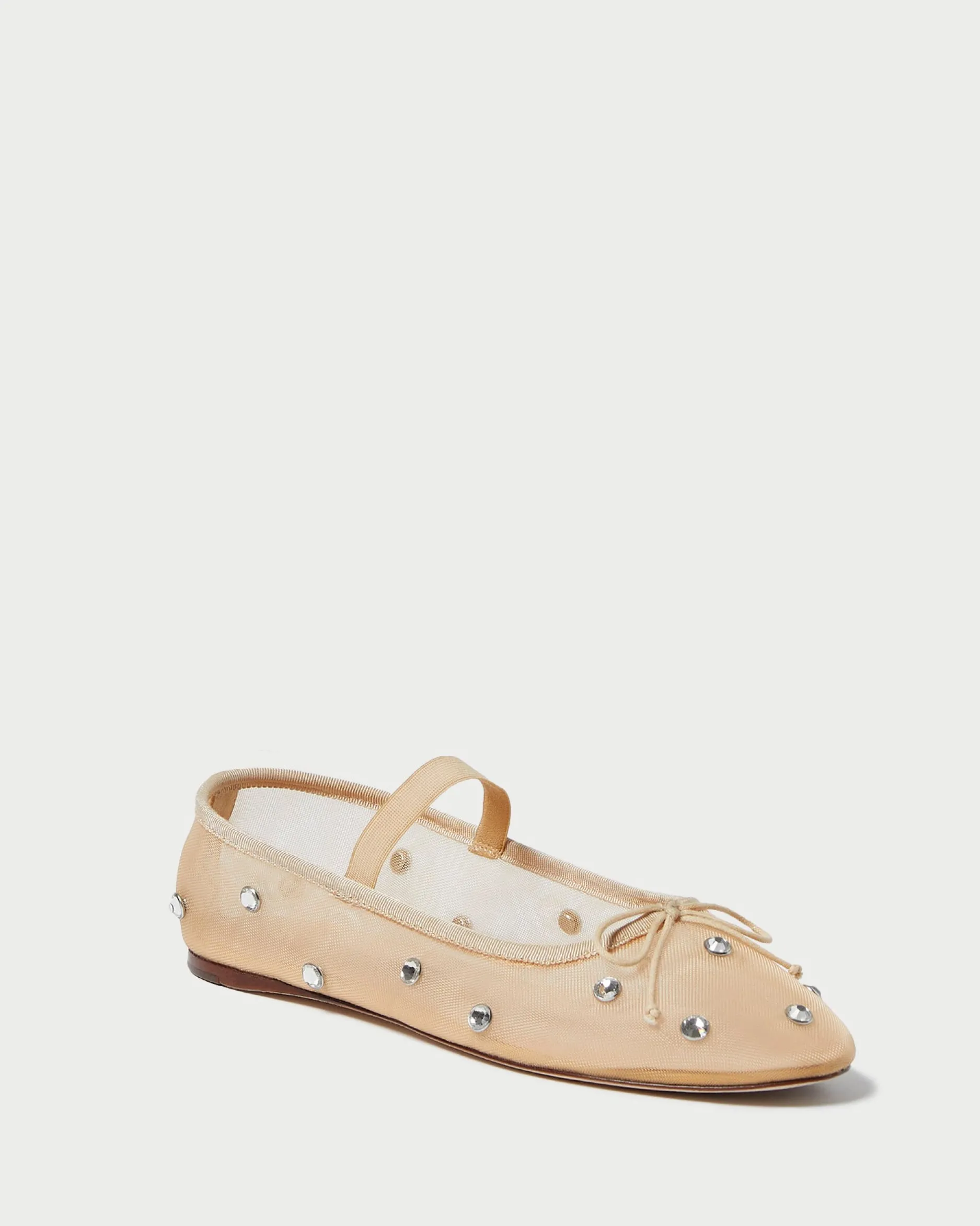 Loeffler Randall Leonie Chocolate Leather Flat| Flats & Loafers