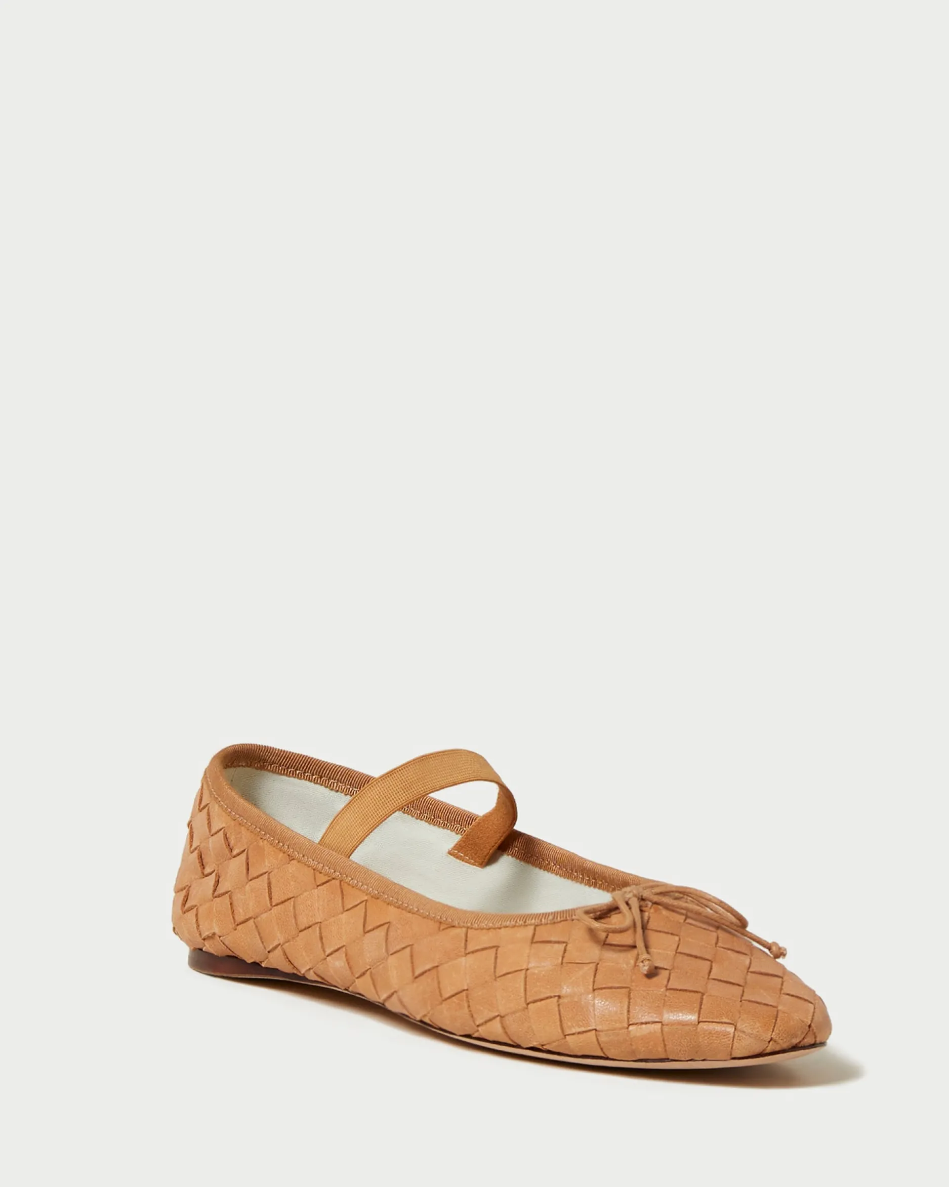 Loeffler Randall Leonie Chocolate Leather Flat| Flats & Loafers