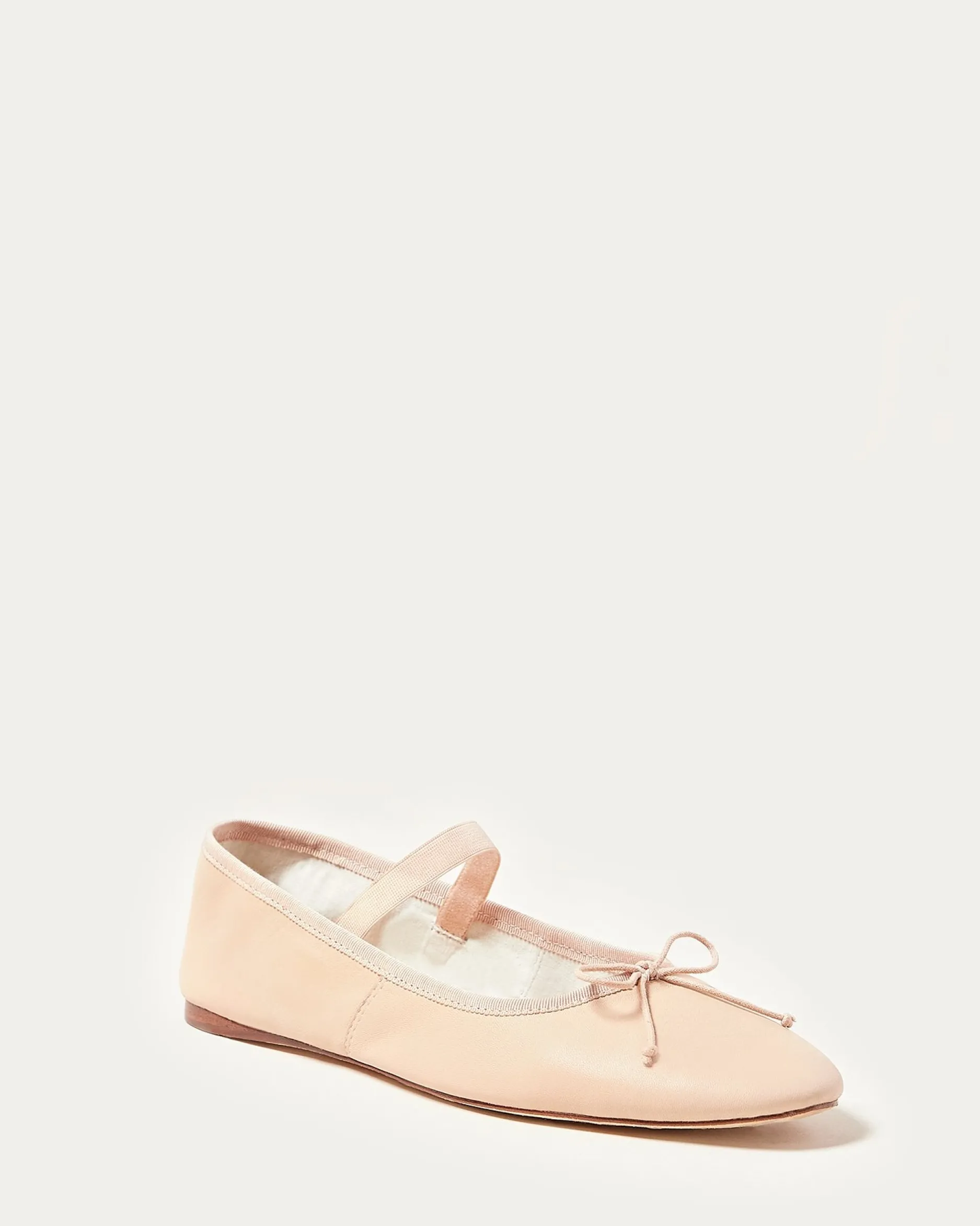 Loeffler Randall Leonie Chocolate Leather Flat| Flats & Loafers