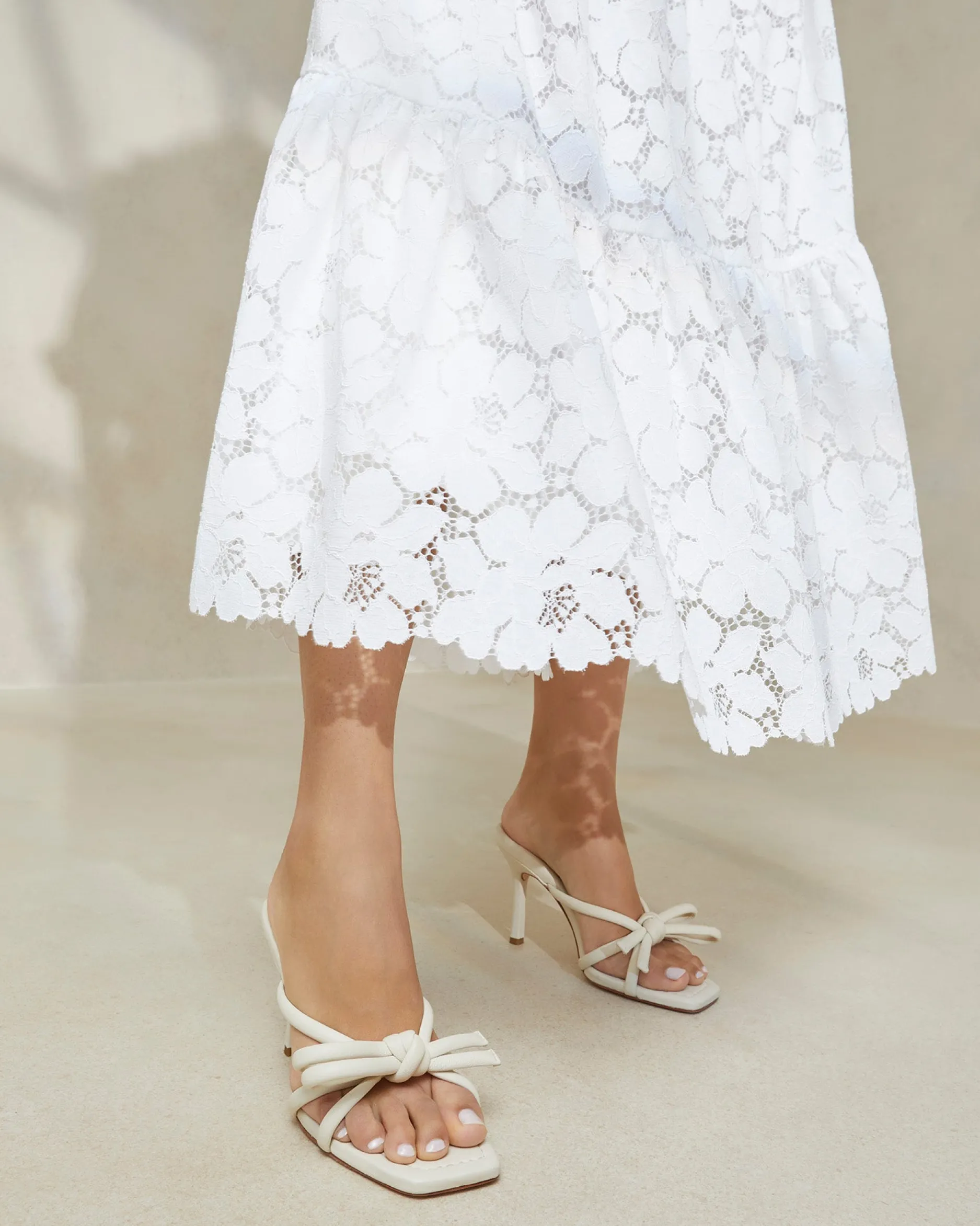 Loeffler Randall Margi Bow Heel| FOR THE BRIDE|Heeled Sandals