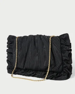 Loeffler Randall Mavis Raffia Ruffle Clutch| FOR THE GUESTS|FOR THE BRIDE