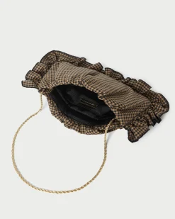 Loeffler Randall Mavis Raffia Ruffle Clutch| FOR THE GUESTS|FOR THE BRIDE