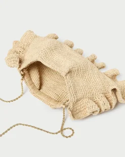 Loeffler Randall Mavis Moiré Ruffle Clutch| Event Essentials|Vacation Shop